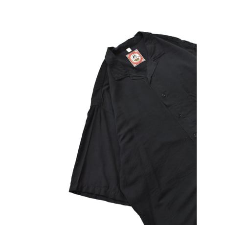 Embroidery Palm Open Collar S/S Shirt