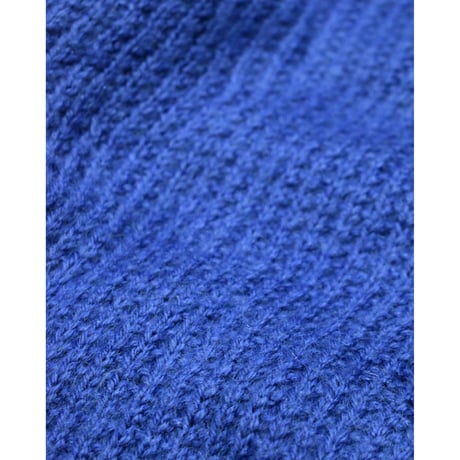 Blue Mohair Knit Sweater