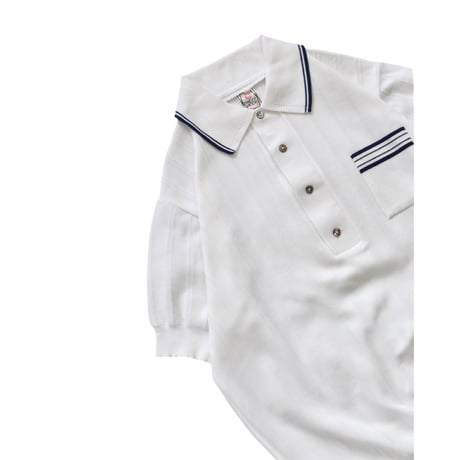EURO Vintage Stripe Knit Polo