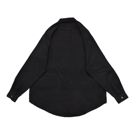 Vintage Stand Collar Loop Button L/S Shirt