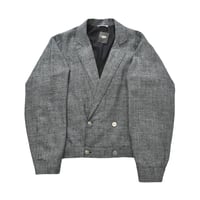 EURO Vintage Cropped Tailored Blouson