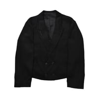 EURO Vintage Cropped Double Breasted Tailored Jacket