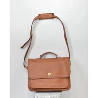 OLD COACH “Colebrooke Case” Leather 2Way Bag