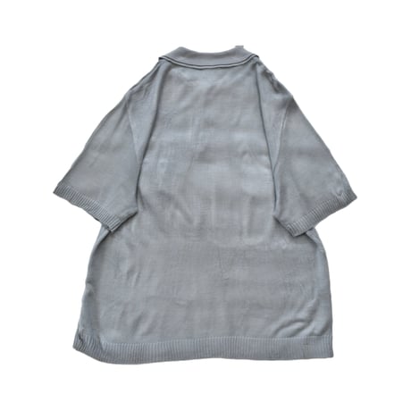 EURO Vintage Geometric Pattern Knit Polo