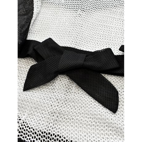 "Remake by VERS" Reconstructed Mesh Shirt Jacket