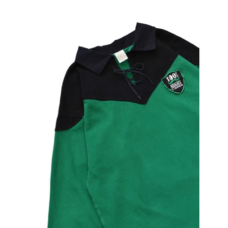 French Made Lace-Up Rugby Shirt
