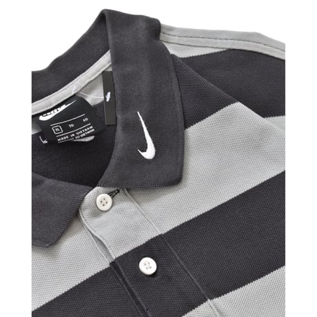 NIKE Big Swoosh Border Polo Shirt