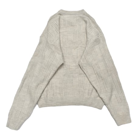 EURO Vintage Geometric Knit Sweater