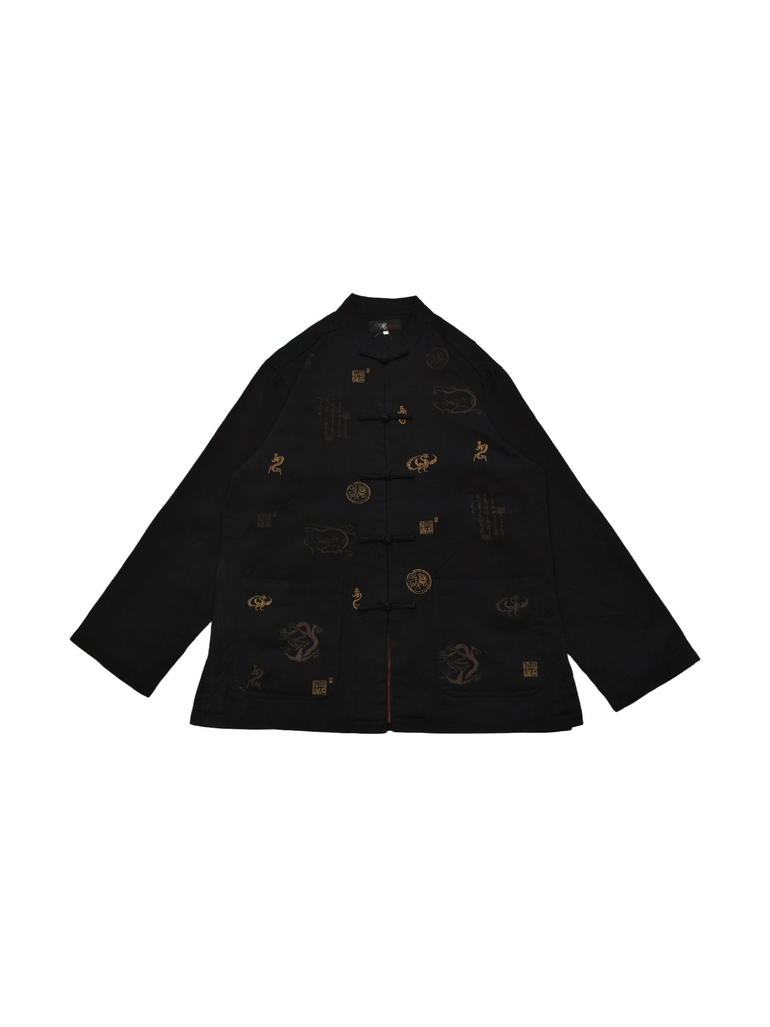 Dragon Embroidery China Button Jacket | 水戸 古着屋