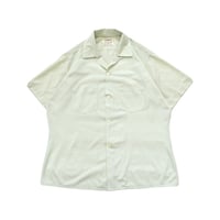 70's ARROW Dacron Open Collar S/S Shirt