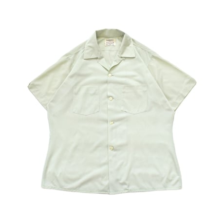 70's ARROW Dacron Open Collar S/S Shirt