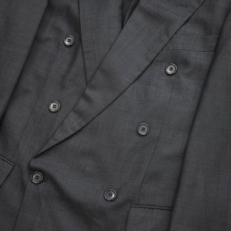 1980-90s HUGO BOSS Silk Wool Double Breasted SET-UP