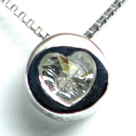 0.339ct　D-SI2-EX 天然ダイヤPT900ネックレス（鑑定カード付