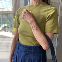 babaco / Cottonn/Silk Basic T-shirt