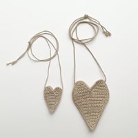 【受注商品・10月末お届け予定】ciansumi / Heart  Bag (小)