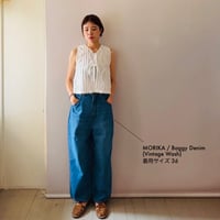 MORIKA / Baggy Denim（Vintage Wash）