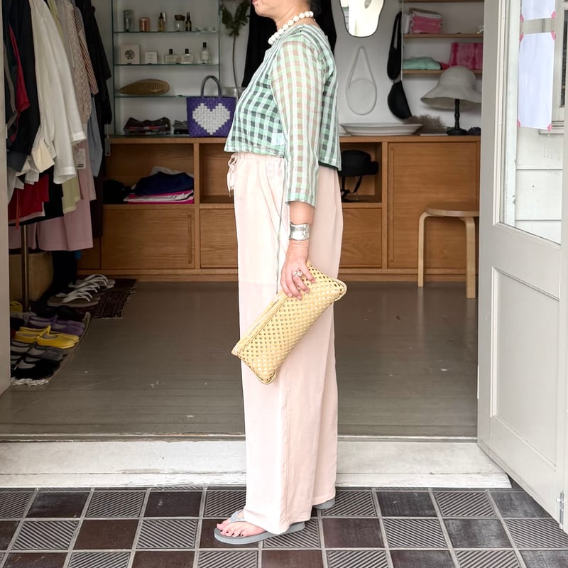 uryya / Linen  Silk  Lined  Pants | Pili ON LINE