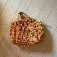 エフスタイルのヴィンテージ / シナの縄巾着バッグ