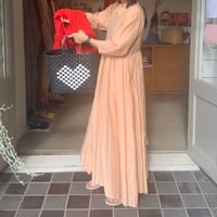【受注生産】Tabrik / Silk/C open gather dress