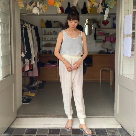 uryya / Silk  Rib Pants