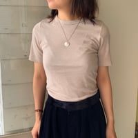 babaco / Cottonn/Silk Basic T-shirt