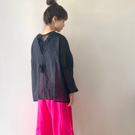 【受注生産】Tabrik / Organdie tassel tops