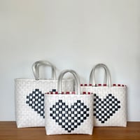 OM sabai sabai / New OM original taraat bag ❤︎❤︎❤︎（white&black check）