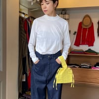 ALWEL / LONG SLEEVE MOCK NECK T