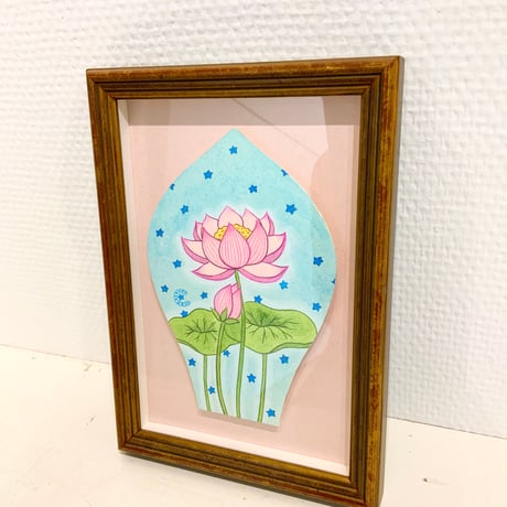 竹井千佳「家族」/ 原画　chika takei