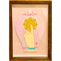 竹井千佳「智慧」/ 原画　chika takei