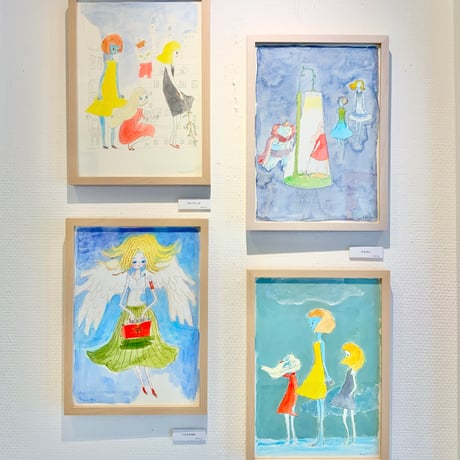 北沢夕芸「天空郵便遅配」yuuki kitazawa 原画作品