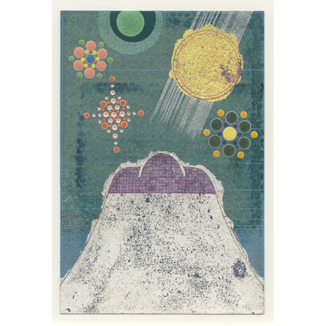 卯月俊光「青夜銀山」  原画作品