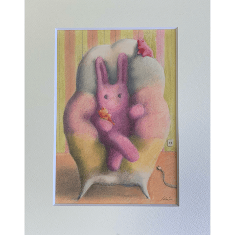 松本圭以子「ふわふわの時間」原画作品