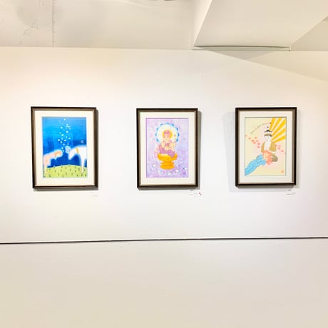 竹井千佳「いい夢を」/ 原画　chika takei