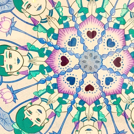 竹井千佳「万華鏡」/ 原画　chika takei