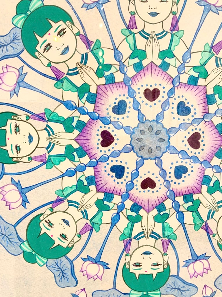 竹井千佳「万華鏡」/ 原画 chika takei | SPACE YUI online shop