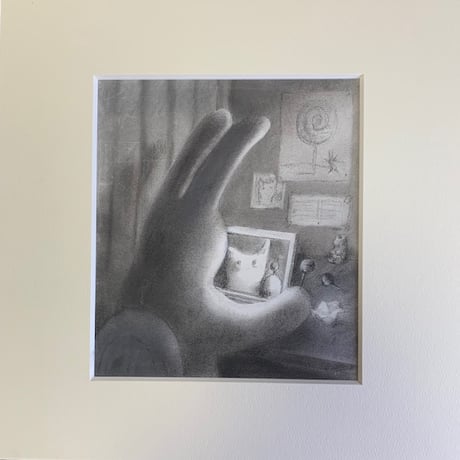 松本圭以子「今何してる？」原画作品