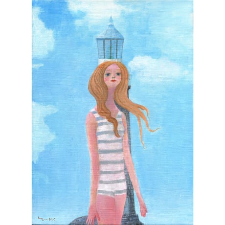 北沢夕芸「夏のこだま」yuuki kitazawa 原画作品