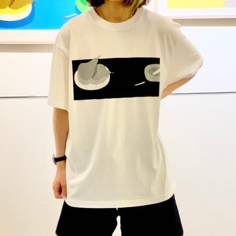 安西水丸Tシャツ「中国行きのスロウ・ボート」  柄
