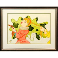 竹井千佳「因果応報」/ 原画　chika takei