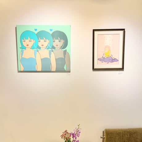竹井千佳「satori」/ 原画　chika takei