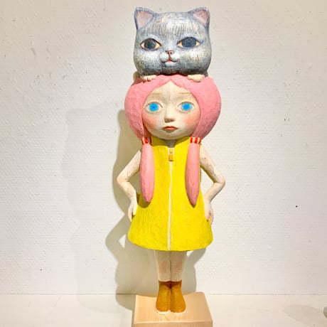 北沢夕芸「頭上に気をつけろ」立体作品 yuuki kitazawa