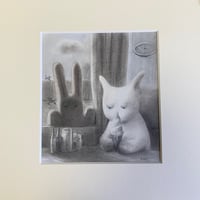 松本圭以子「視線」原画作品