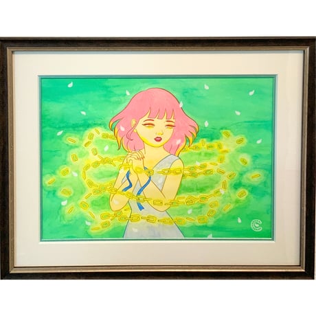 竹井千佳「解放」/ 原画　chika takei