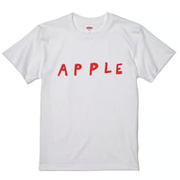 安西水丸Tシャツ「APPLE」  柄