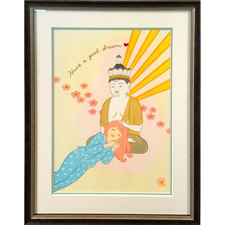 竹井千佳「いい夢を」/ 原画　chika takei