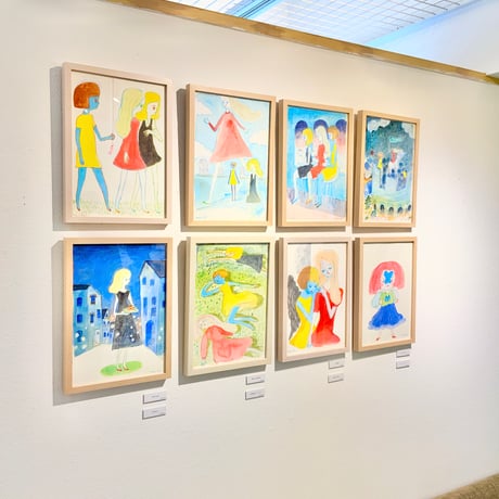 北沢夕芸「we are night」yuuki kitazawa 原画作品