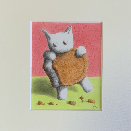松本圭以子「あっ！」原画作品