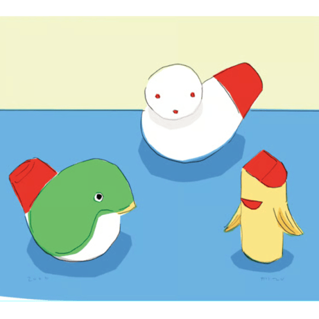 安西水丸＜版画紹介のページ＞