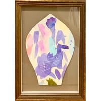 竹井千佳「夜更け」/ 原画　chika takei
